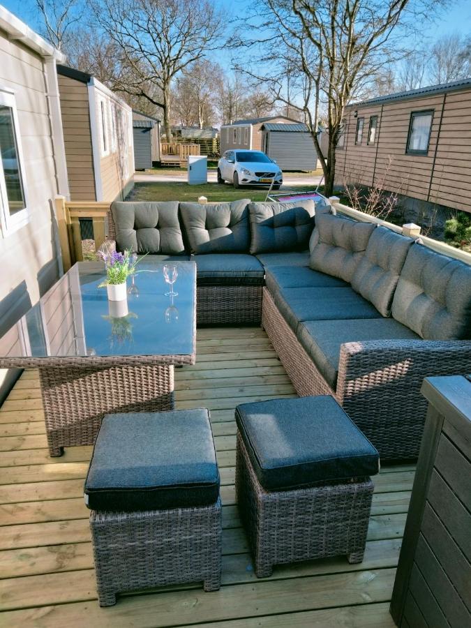 Bj Chalets - De Rug 1 - Vakantiepark Lauwersoog - Luxe Chalet Met Vaatwasser! Vroege Incheck! Eksteriør billede