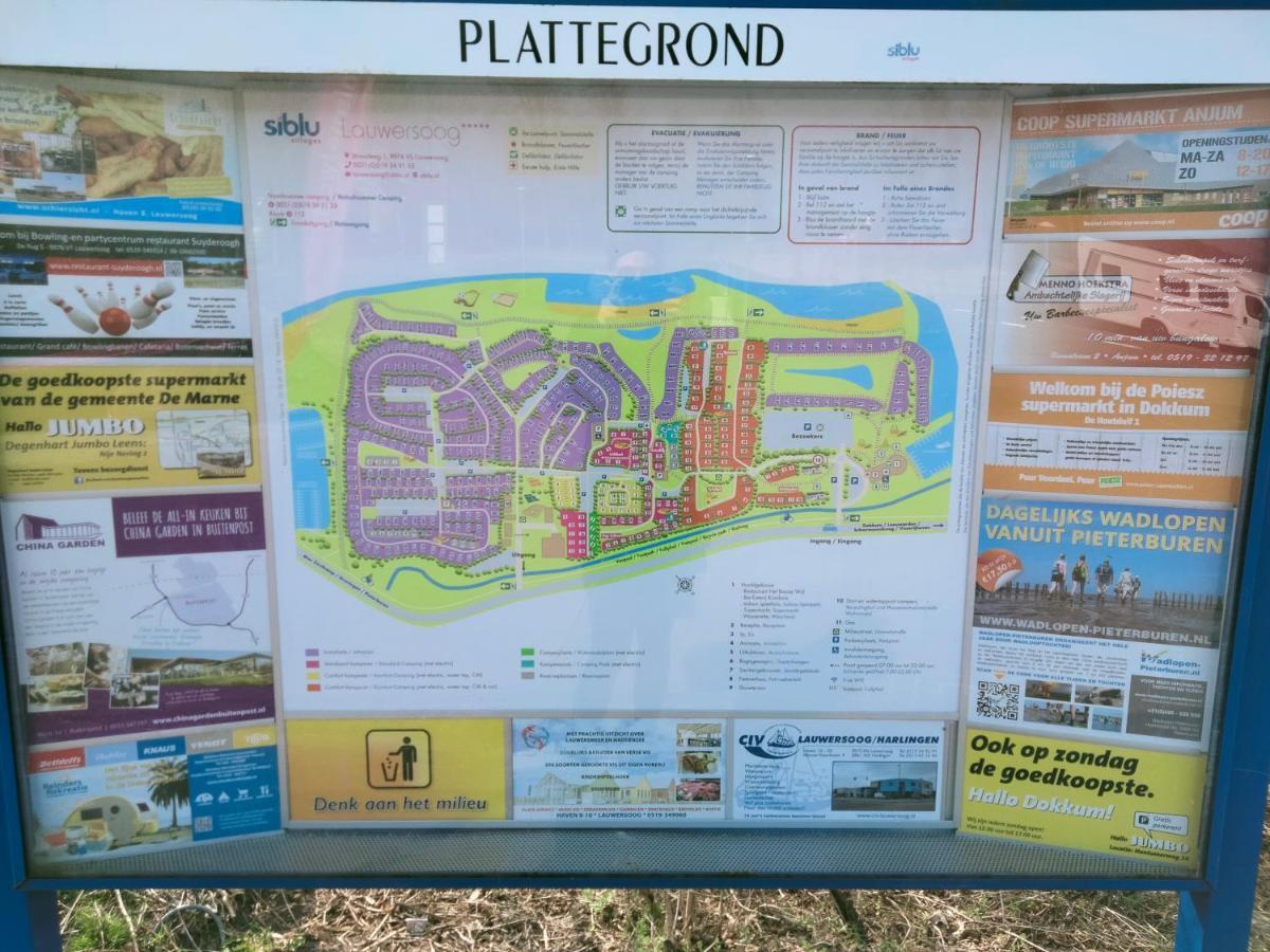 Bj Chalets - De Rug 1 - Vakantiepark Lauwersoog - Luxe Chalet Met Vaatwasser! Vroege Incheck! Eksteriør billede